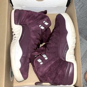 purple and white 12s